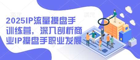 2025IP流量操盘手训练营，深入剖析商业IP操盘手职业发展
